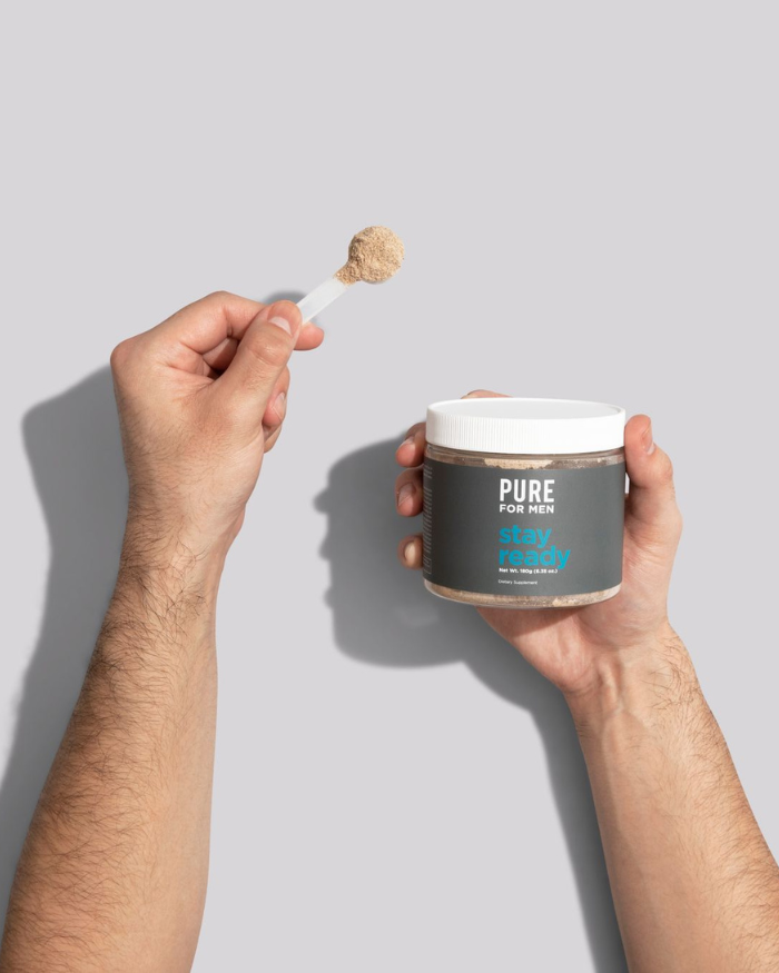 Pure For Men Stay Ready Fiber Powder