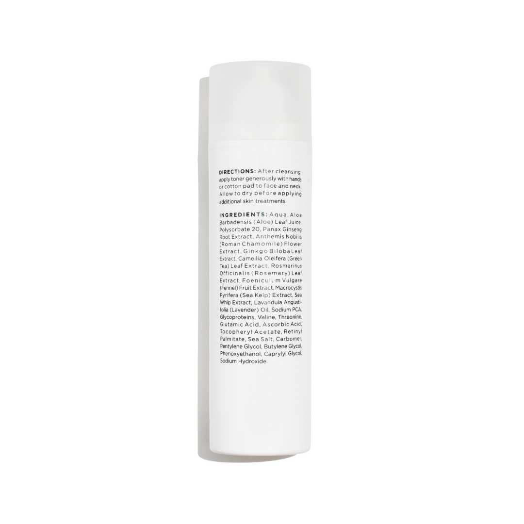 Pure For Men Facial Toner Product Label