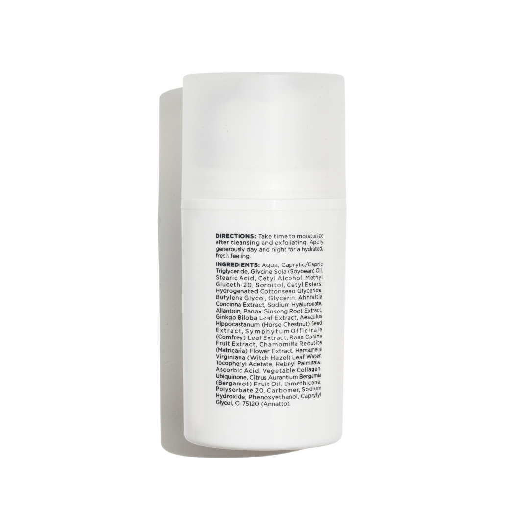 Pure for Men Facial Cream Product Label